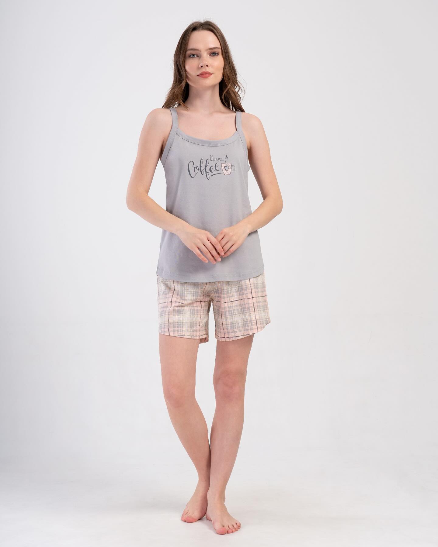 Set maiou cu pantaloni scurți mărimi MARI