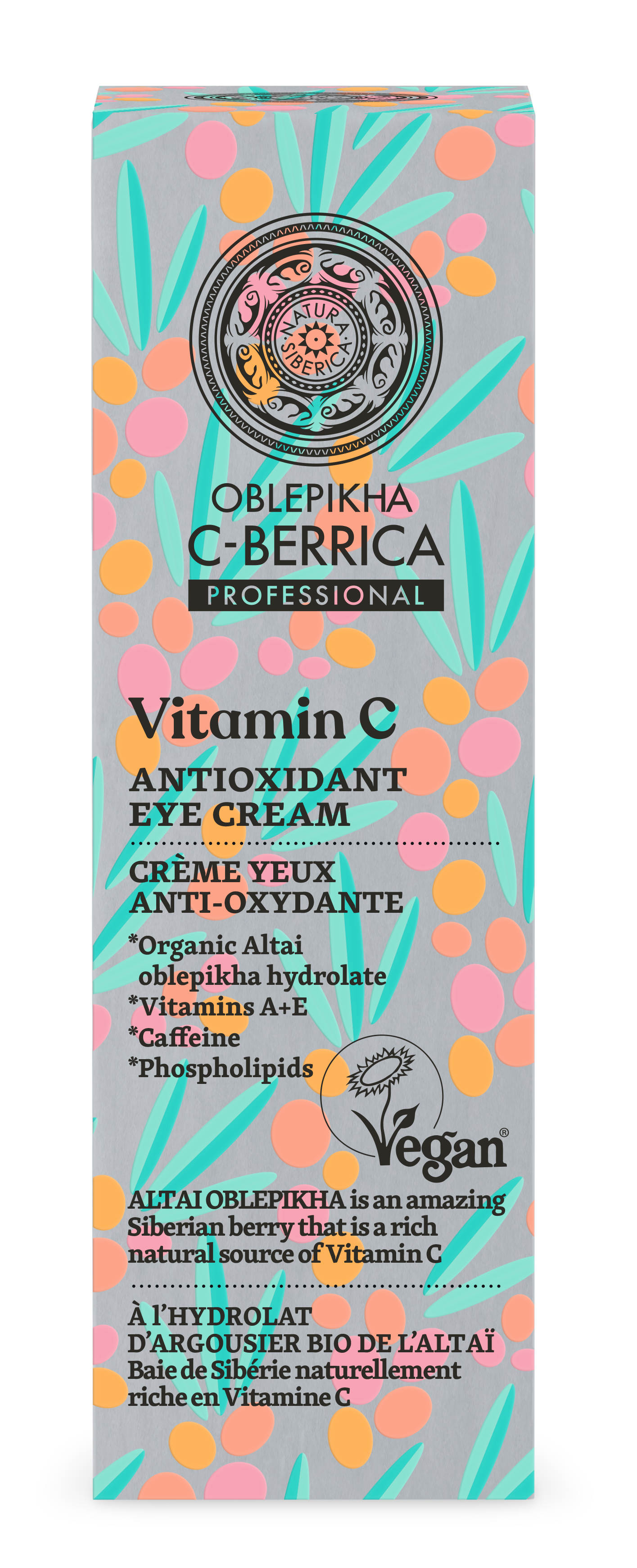 NS Oblepikha C-Berrica Cremă antioxidantă pentru ochi 30 ml