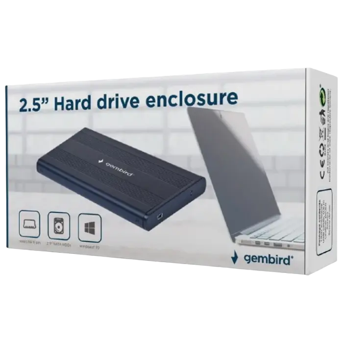  Carcasă externă Gembird EE2-U2S-5