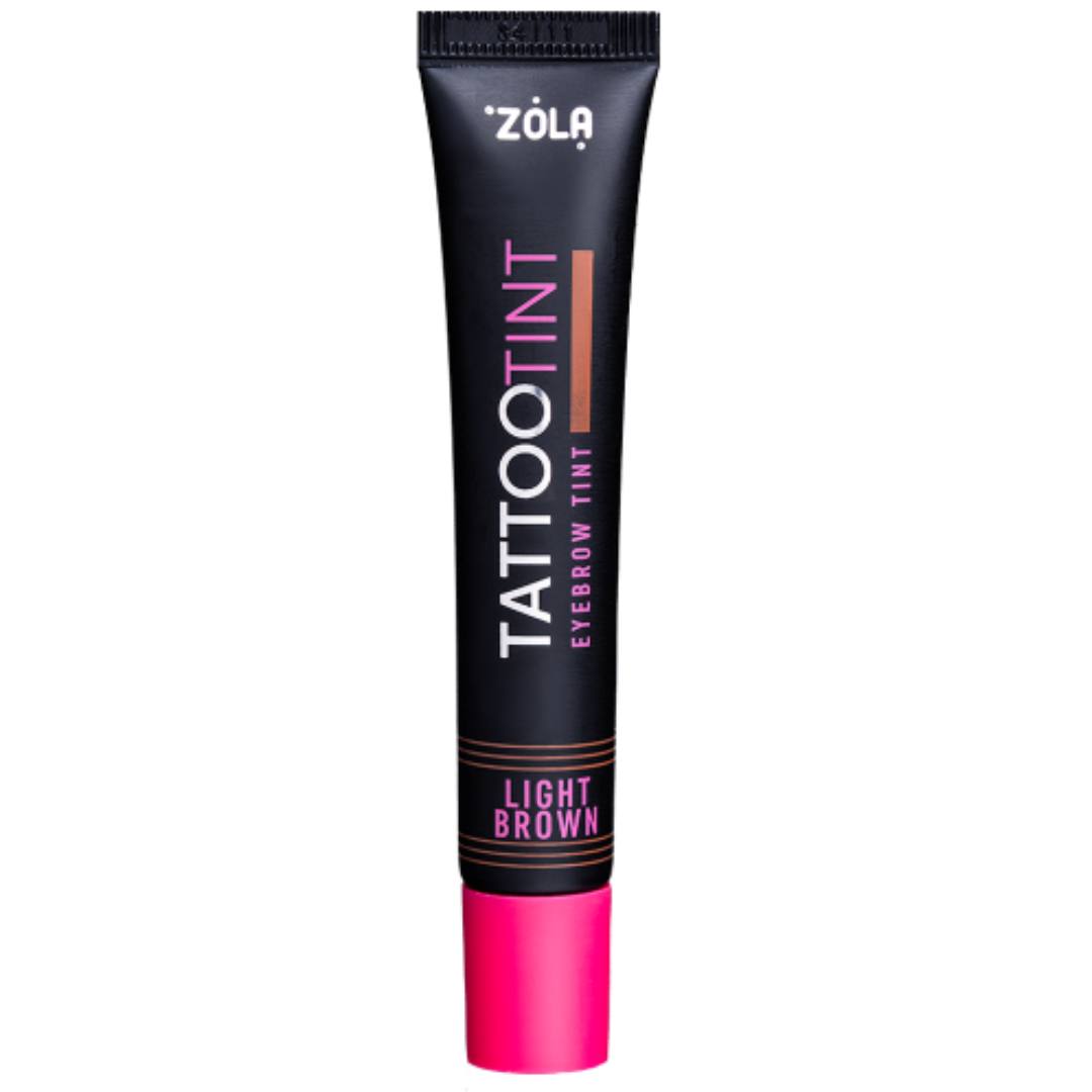 Vopsea pentru sprâncene și gene ZOLA TATTOO TINT Light Brown
