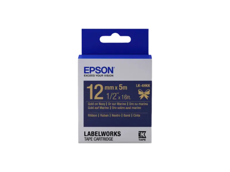  Cartuş de bandă Epson LK-4HKK