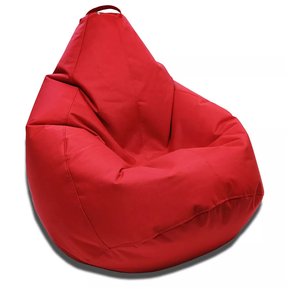 Fotoliu BeanBag Para marimea "L" din Oxford 600D culoare rosie