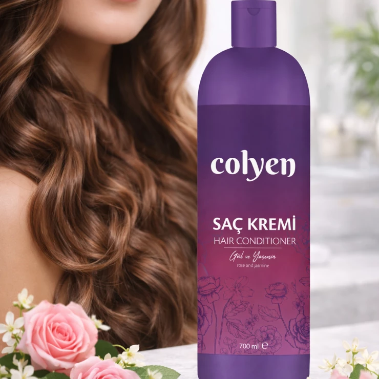 Balsam pentru par COLYEN, ROSE & JASMINE, 700 ml
