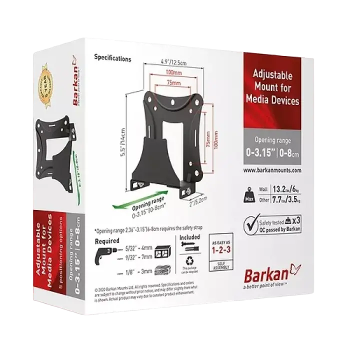  Suport fixat pe perete BARKAN BM80