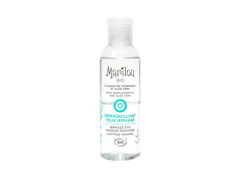 Marilou Bio Demachiant bifazic p/u ochi Floarea Soarelui si Aloe Vera ten normal 100ml