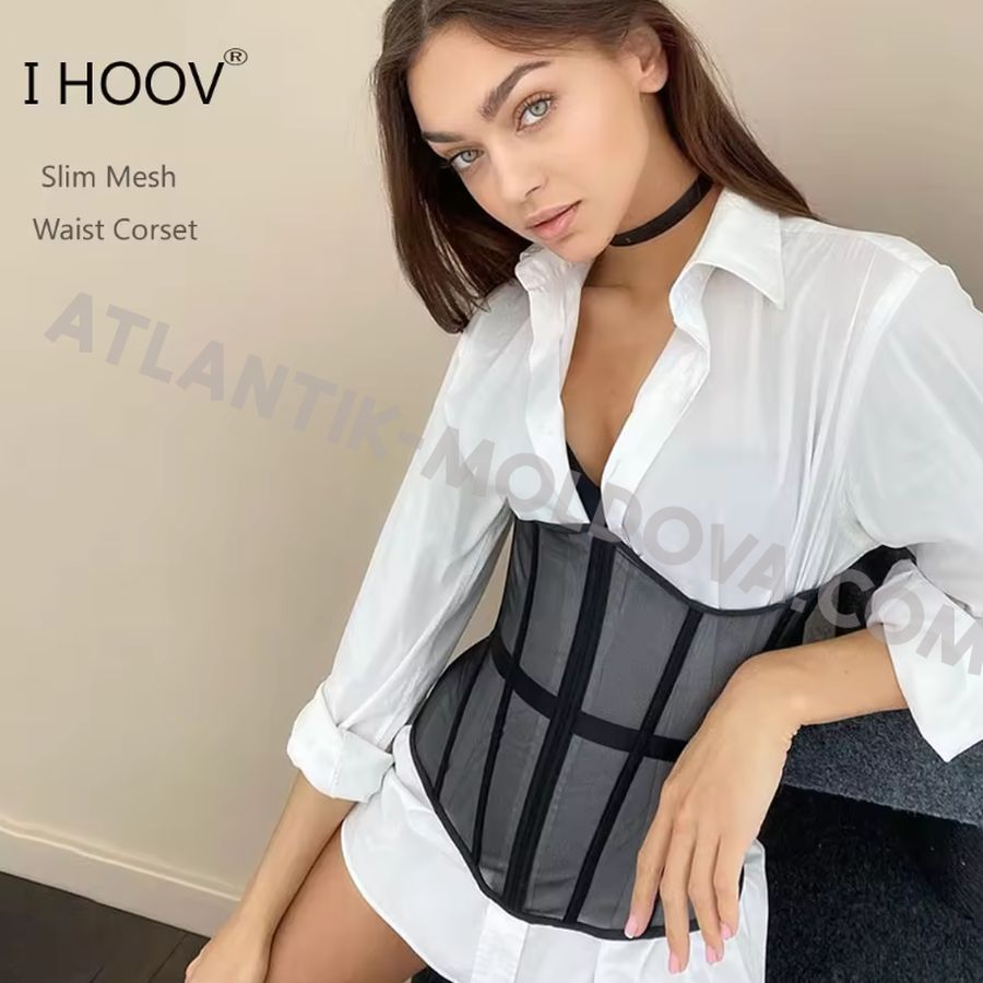 Corset modelator de seară I HOOV cu șireturi