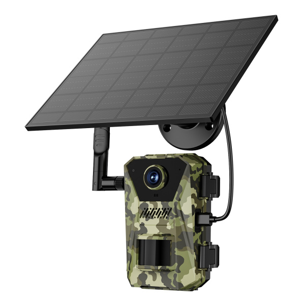 Cameră de Vânătoare (Trail Camera) 4G LTE cu Panou Solar – Autonomie Infinită și Monitorizare Remote
