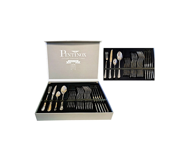 Set tăcâmuri Pinti Settecento 24buc Inox (33207)