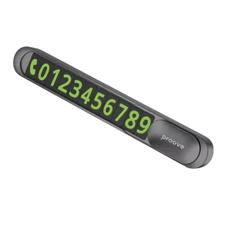  Cartela de parcare Proove Parking Number Plate Metal Lock