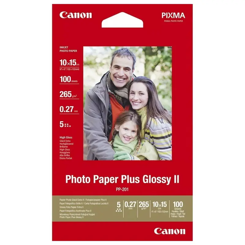  Hârtie fotografică Canon PP-201 Glossy II Photo Paper Plus