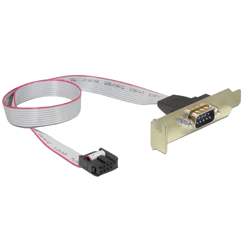  Receptacul pentru port serial DB9 pe suport Cablexpert CC-DB9ML-01