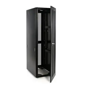  19" 42U Standard Rack Metal Cabinet Glass Door
