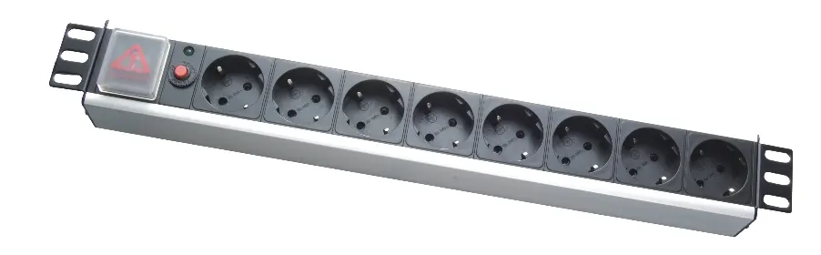  19" 1U power socket