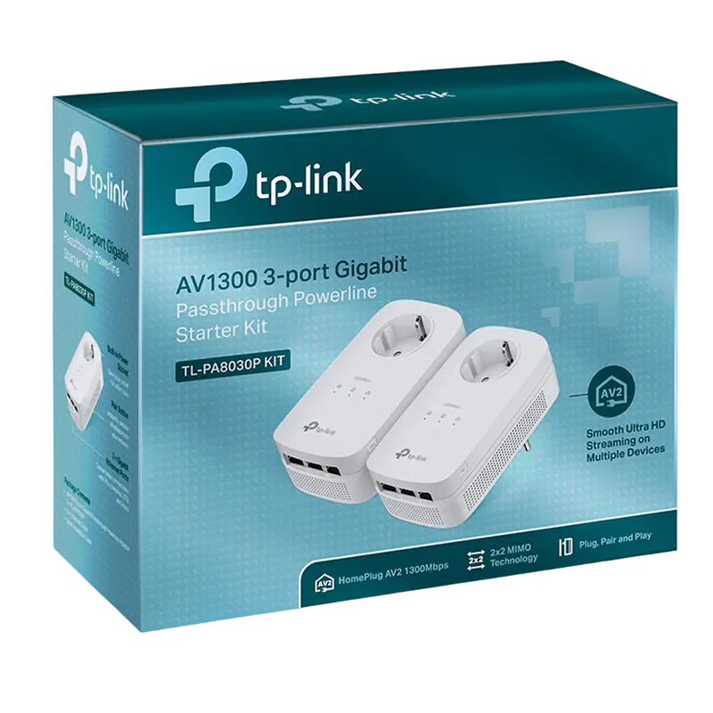  Powerline Adapter  TP-LINK TL-PA8030P KIT