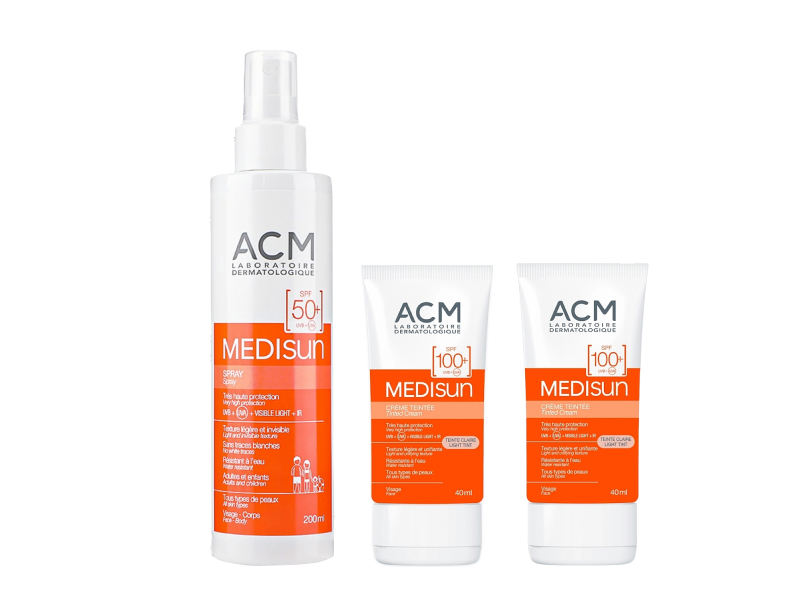 Medisun SPF50 spray 200ml + Medisun SPF50 crema 40ml + Medisun SPF100 crema 40ml