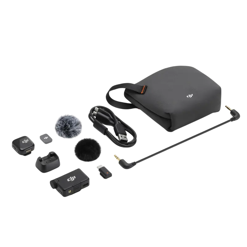  Microfon portabil pentru înregistrare vocală DJI Mic Mini (1 TX + 1 RX)