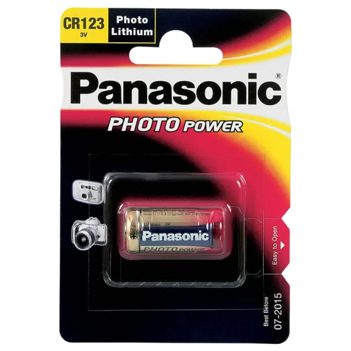  Baterii Panasonic CR-123AL