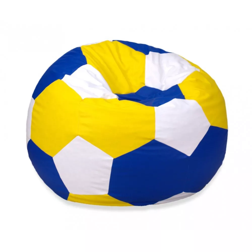 BeanBag Minge marimea S, culoarea galben,albastru, alb
