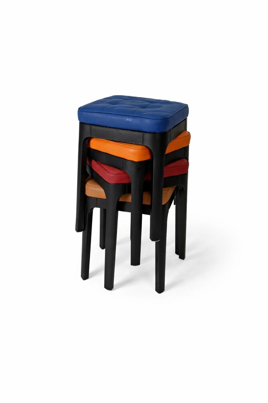 Set 4 taburete «Modern Cube»
