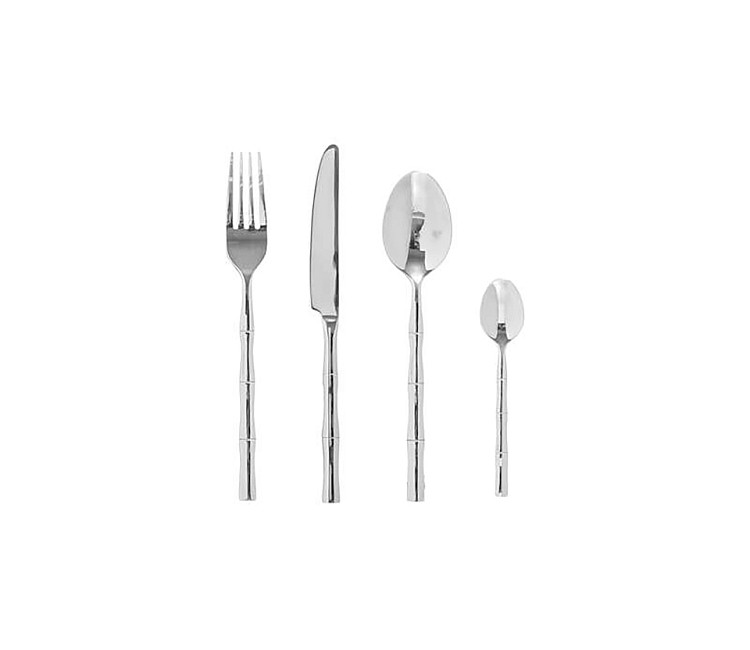 Set tăcâmuri SG Bambou 24buc Inox (52030)