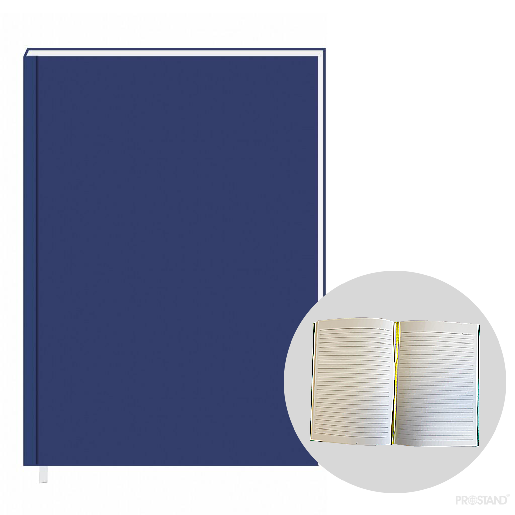 Agenda nedatata 140х200 mm coperta tare Lizy 181 linie albastru inchis