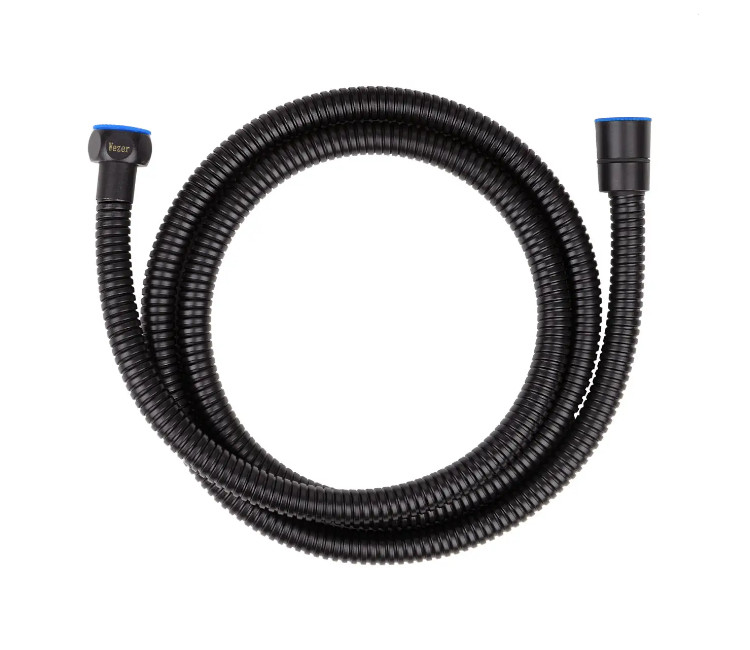Furtun de duș igienic WEZER WKR-008-120-B – 1.2 m (negru)