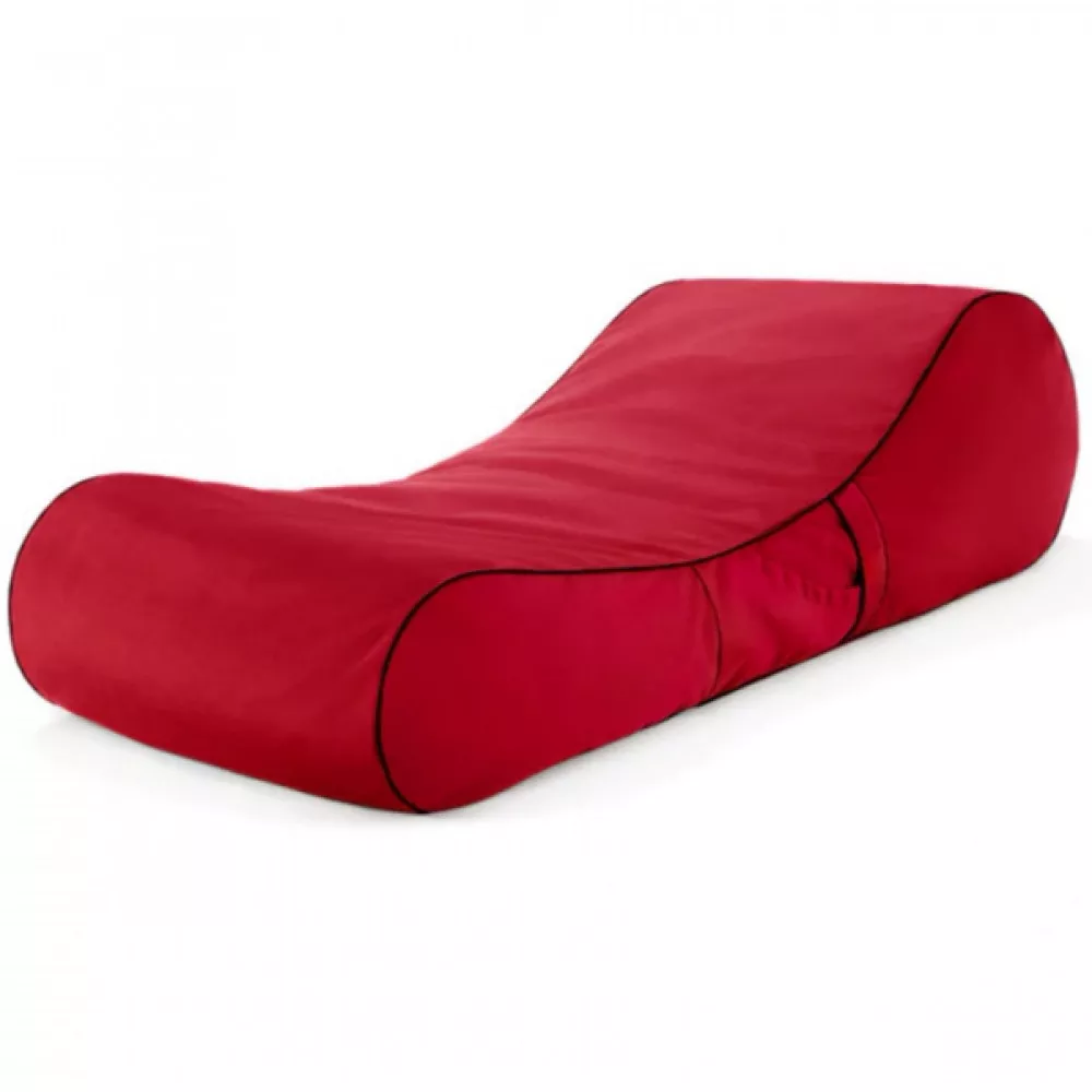 Şezlong fără carcasă din Oxford 600D, culoare roşie