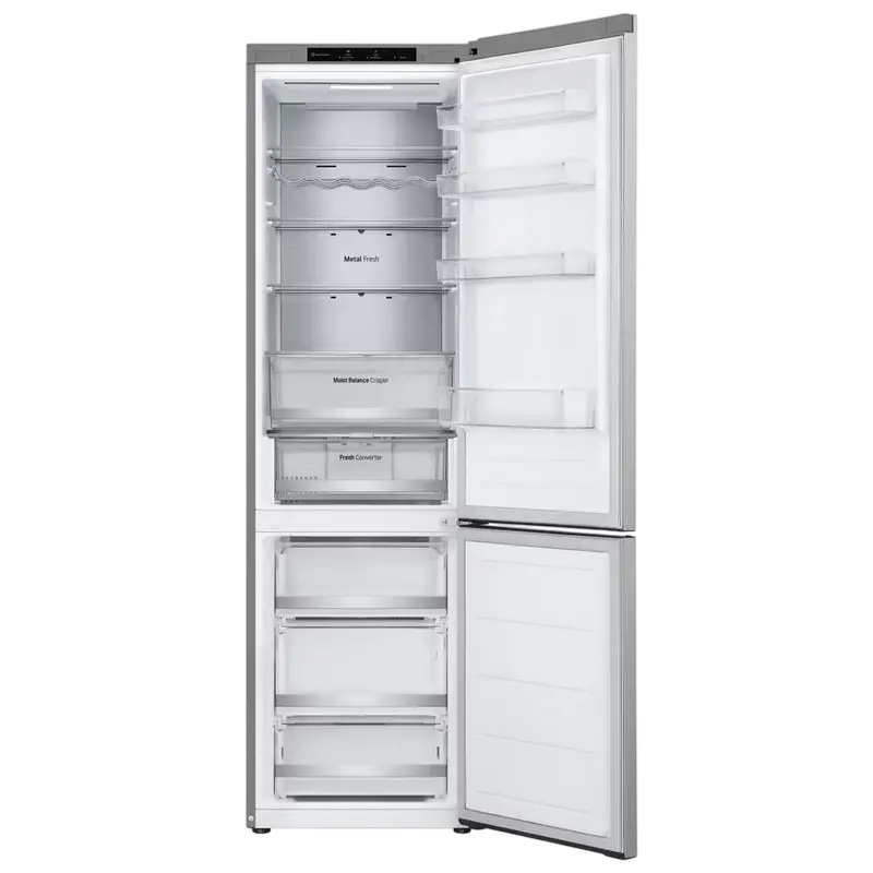 Frigider LG GBV5240DPY, Oțel inoxidabil