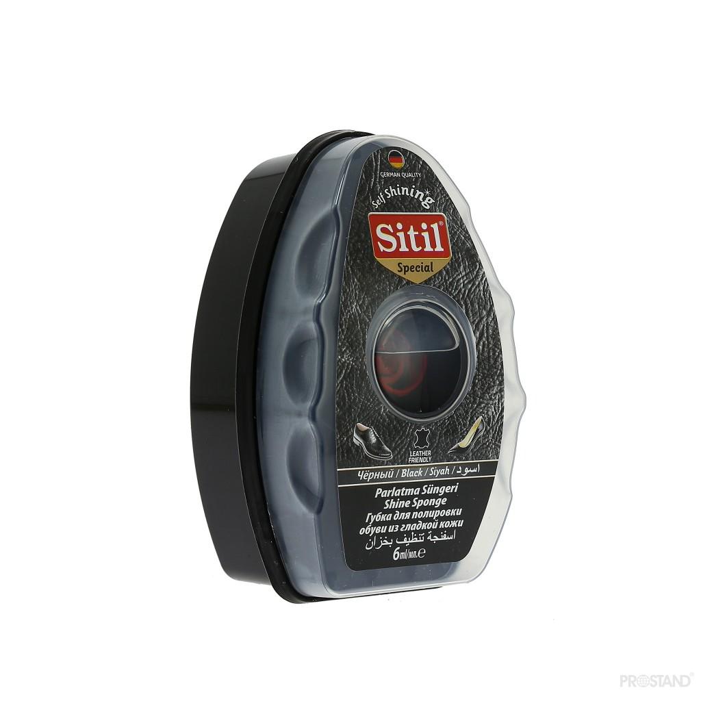 SITIL Губка для обуви  с дозатором  6мл 126SDPS (01  black)