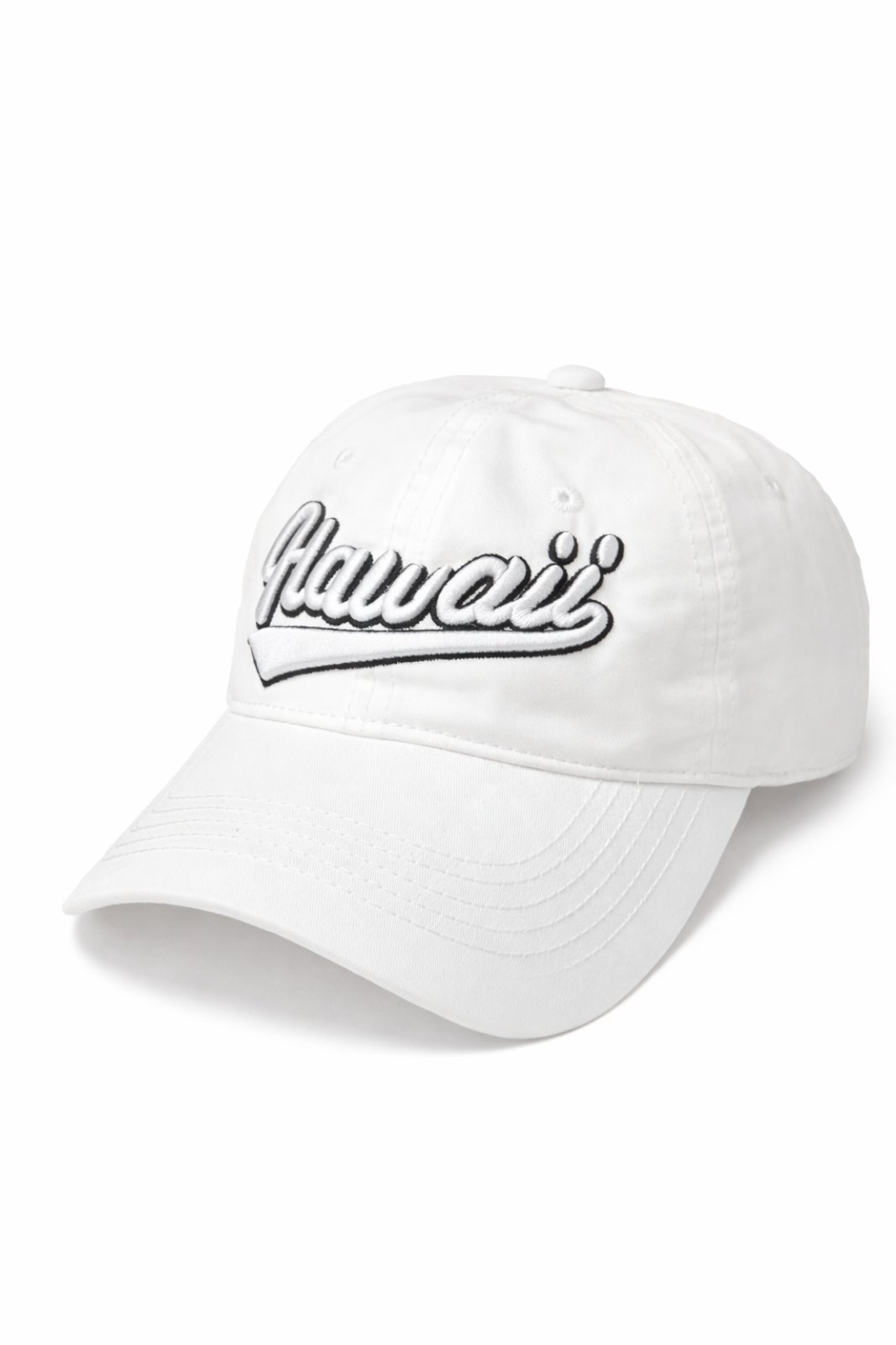 Șapcă bărbați „Hawaii” – alb, stil casual