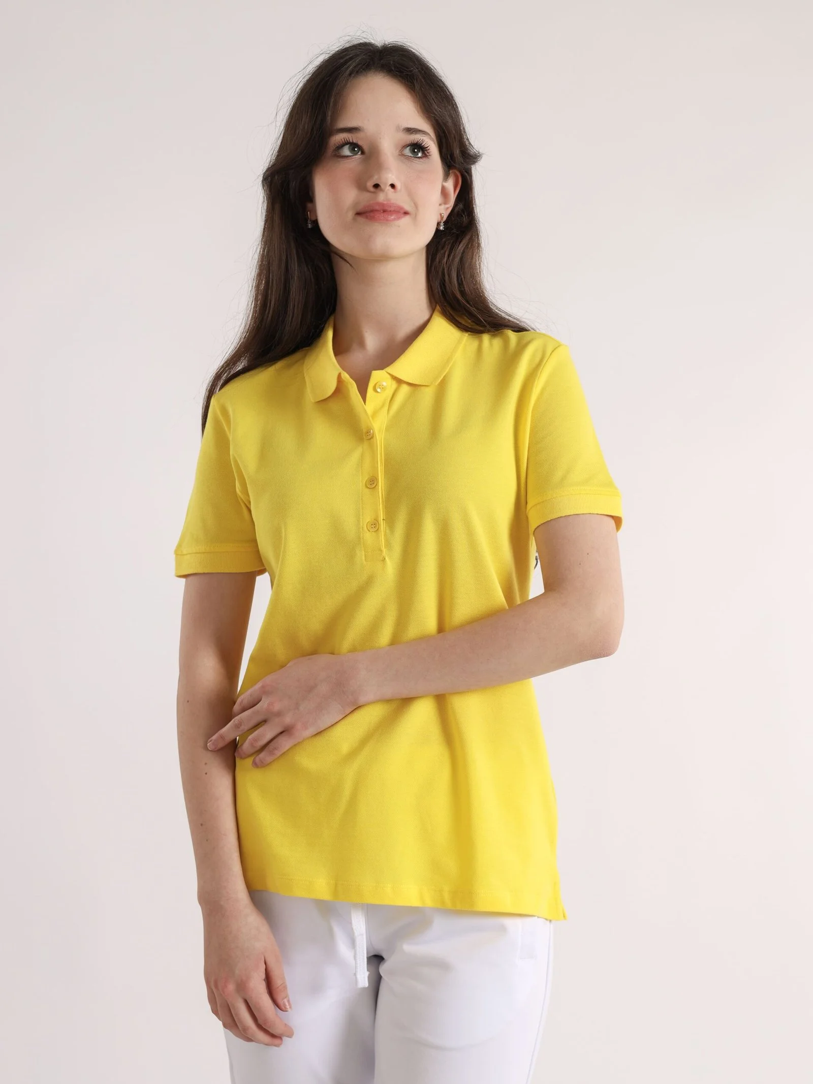 Tricou damă uniton polo din bumbac