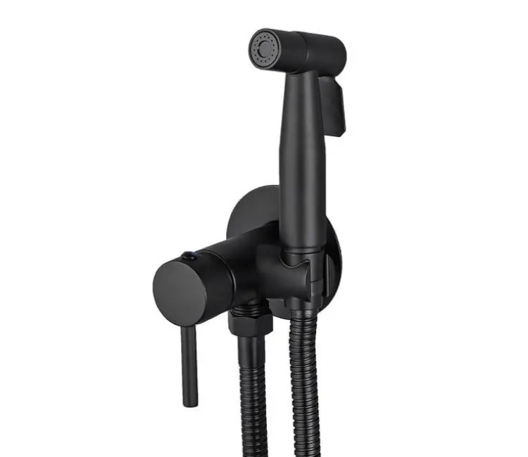 Duș igienic pentru bideu Wezer EKO9B-01-BLACK (negru)