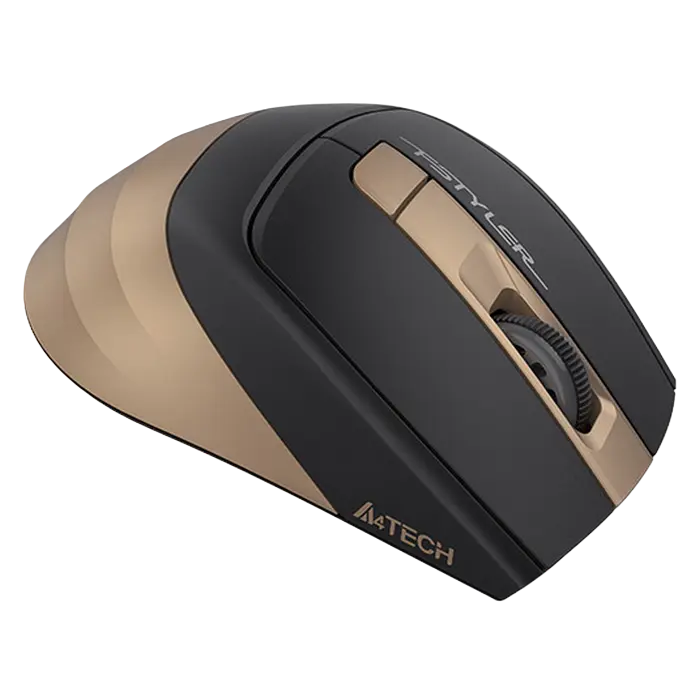 Mouse Wireless A4Tech FG35, Negru | Bronz
