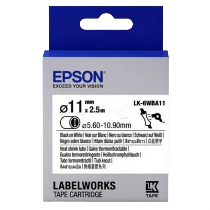  Cartuş de bandă Epson LK-6WBA11