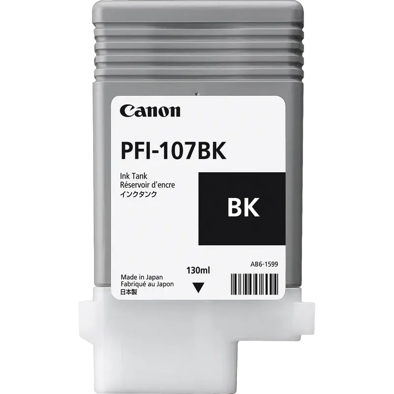 Cartuș de cerneală Canon PFI-107, 130ml, Negru