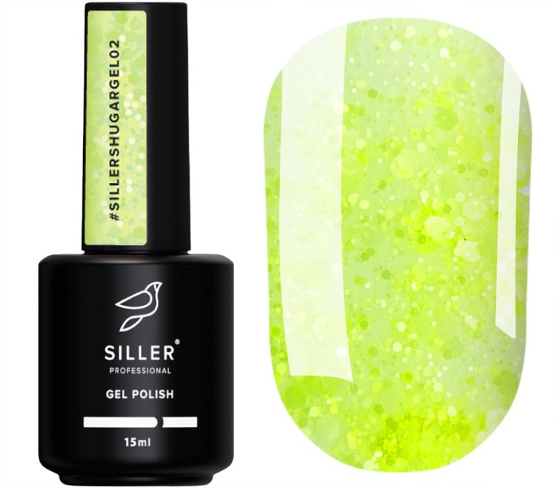Gel Siller SUGAR nr.02, 15 ml