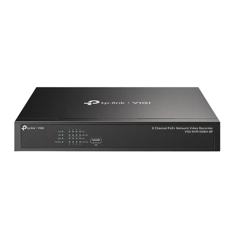  Înregistrator video TP-LINK VIGI NVR1008H-8P