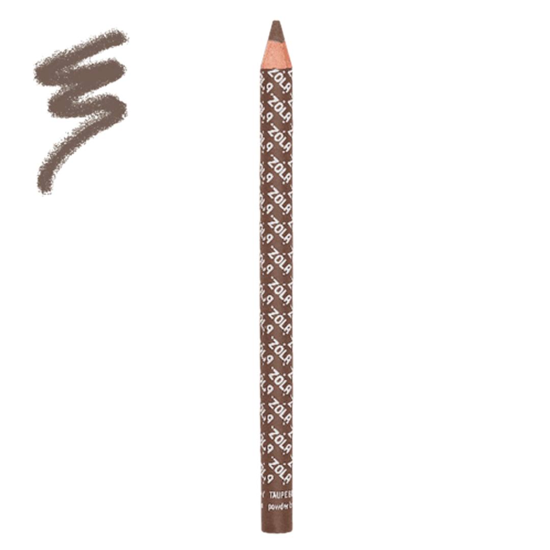 Creion pudrat pentru sprâncene ZOLA Taupe Brown
