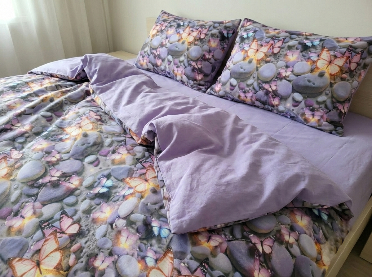 Set 1,5 cu cearșaf elastic 160x200 SR010