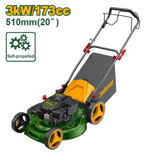Mașină de tuns iarba pe benzină autopropulsată 3.0kW 173cc 510mm Jadever JDGM7A20