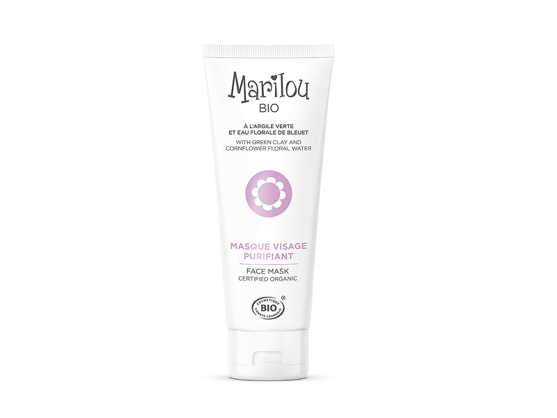 Marilou Bio masca p/u fata purifianta Argila Verde si Albastrea toate tipurile de ten 75ml