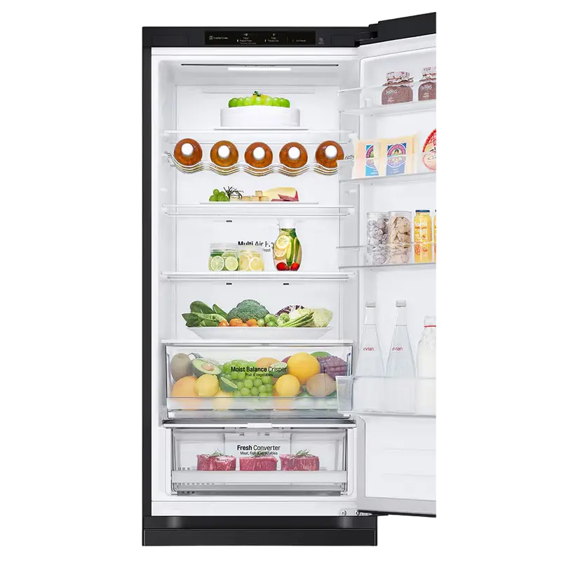Frigider LG GBV3200DEP, Graphite Black
