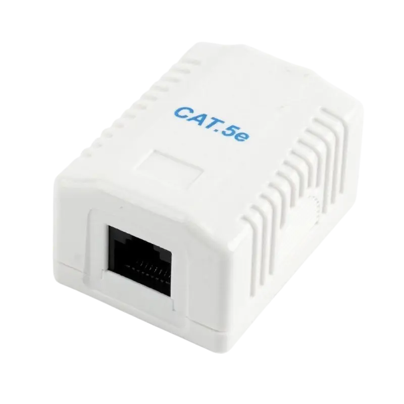  Priză pentru montare pe perete Cablexpert MVS-2S6-01