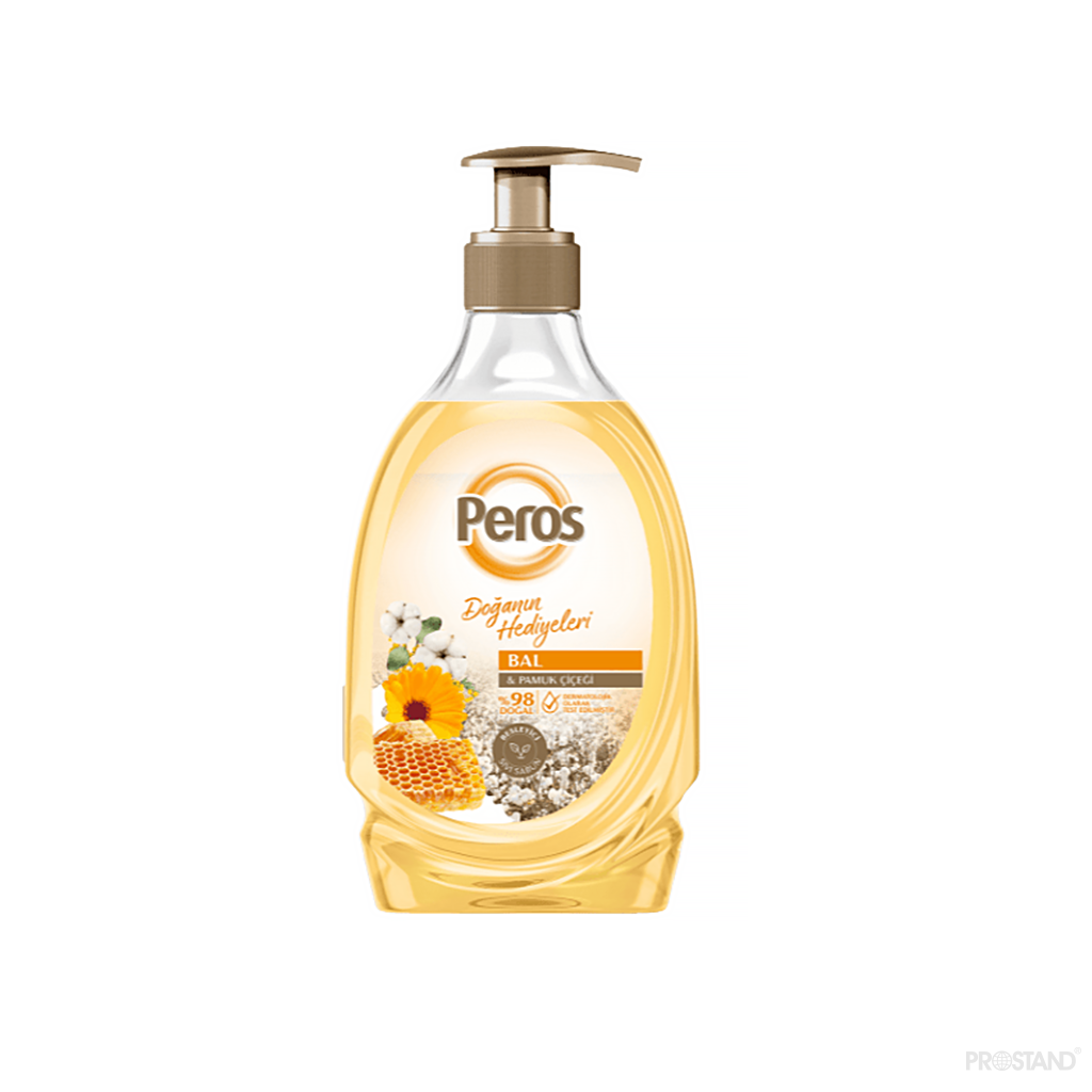 PEROS Sapun lichid 400gr / 370ml Pink Rose