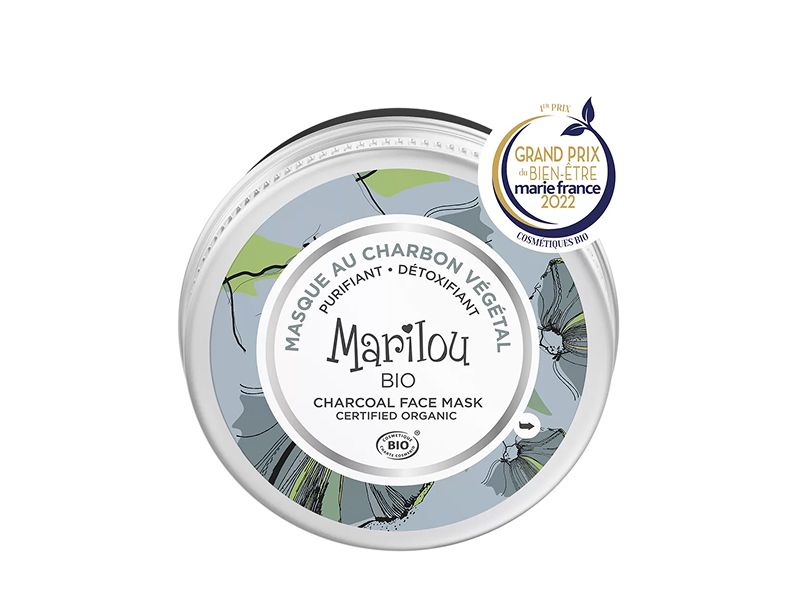 Marilou Bio masca p/u fata purifianta si detoxifianta cu Carbune Vegetal 75ml