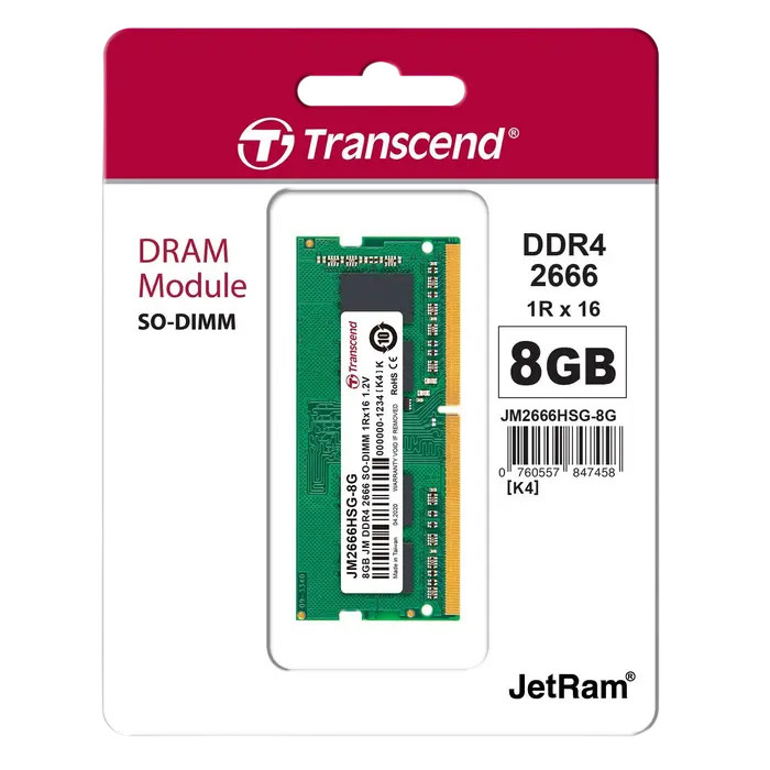  Memorie RAM Transcend JM3200HSG-8G