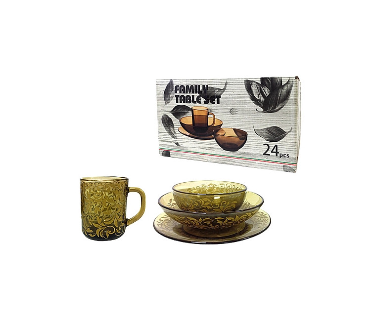 Set de veselă GI Verso "Emilia" 24buc - 6 persoane (45751)