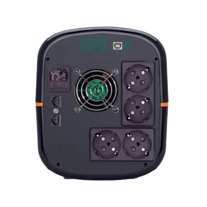 Sursă de alimentare neîntreruptibilă Tuncmatik Digitech Eco, Linear-interactiv, 1500VA,