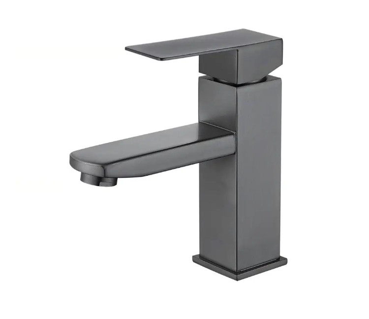 Baterie pentru lavoar Wezer PRO1-02-GUNGREY Ø35 (GunGrey)