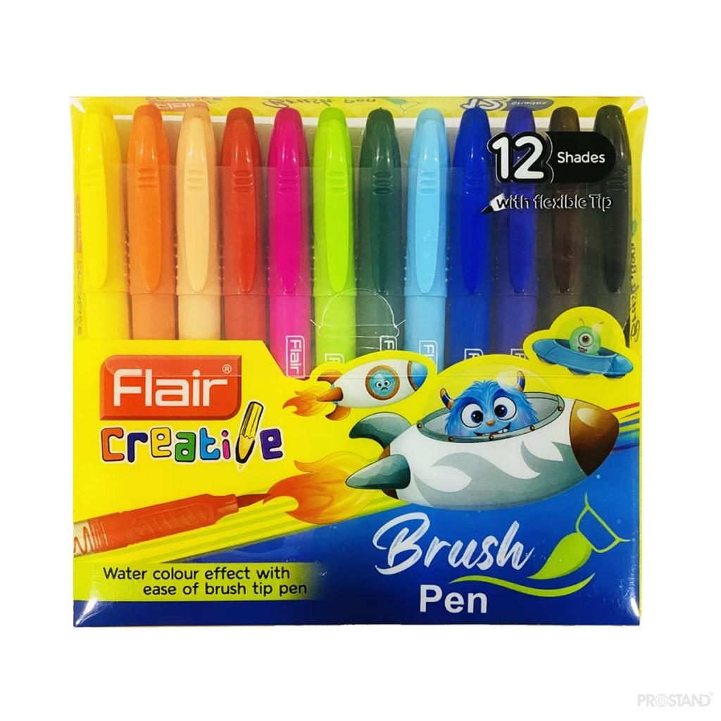 Carioci-pensule in penar FLAIR Brush 200 12 cul. FA 8024 1/5/80